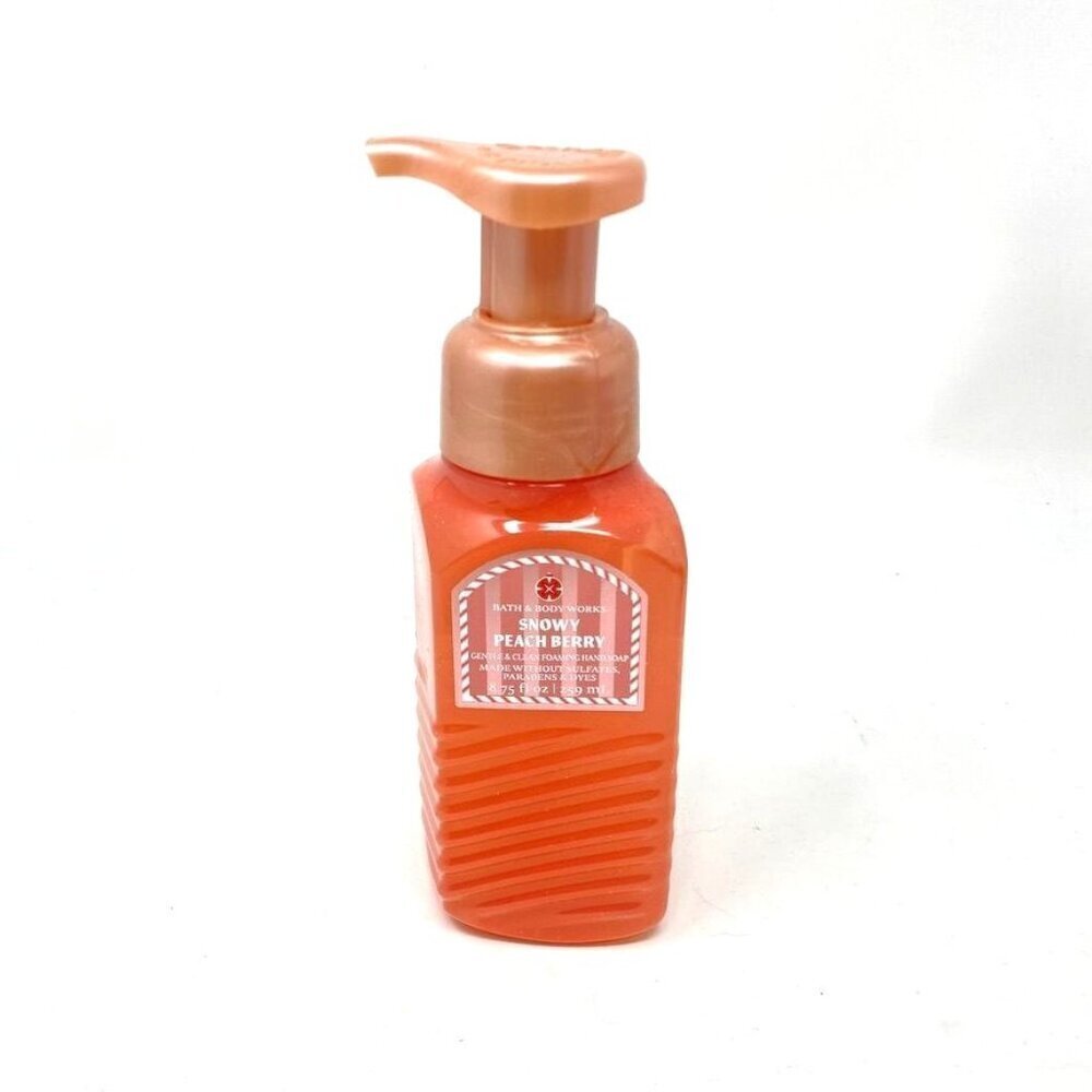 Bath & Body Works Snowy Peach Berry Foaming Hand Soap 8.75 Fl Oz